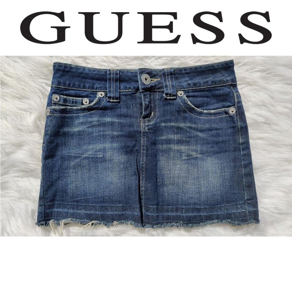 Guess Mini Jean Skirt Size 24